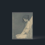 Trembling Light by Sakutaro Hagiwara Kanji Briefkaart<br><div class="desc">[ MEANING ] "A lonely light is trembling... " [ POET ] A haunting line by Sakutaro Hagiwara, the pioneer of modern Japanese free-verse poetry. [ PHILOSOPHY ] It captures the fragile existence of a soul vibrating with loneliness, like a faint light in the darkness. A masterpiece of early 20th-century...</div>