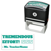 "TREMENDOME INSPANNING!" Feedback Rubberstempel Zelfinktende Stempel (In situ)