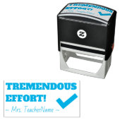 "TREMENDOME INSPANNING!" Feedback Rubberstempel Zelfinktende Stempel (In situ)