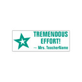 "TREMENDOME INSPANNING!" Rubberstempel Zelfinktende Stempel (Design)