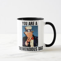 TREMENDOUS DAD Donald Trump Coffee Mok