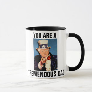 TREMENDOUS DAD Donald Trump Coffee Mok