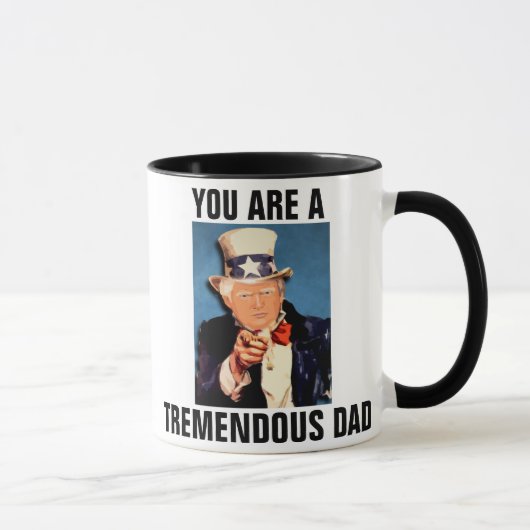 TREMENDOUS DAD Donald Trump Coffee Mok (Rechts)