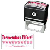 "Tremendous Efort!" Rubberstempel Zelfinktende Stempel (In situ)
