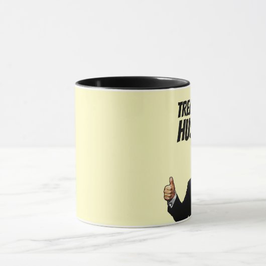 TREMENDOUS HUSBAND TRUMP COFFEE MUGS MOK (Midden)