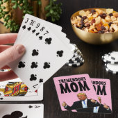 TREMENDOUS MOM DONALD TRUMP PLAYS POKERKAARTEN (Insitu)
