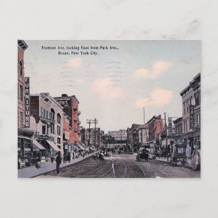 Tremont Ave., Bronx, New York, Briefkaart