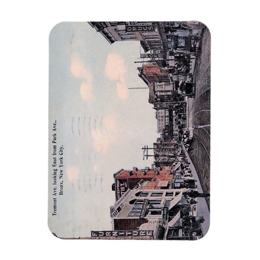 Tremont Ave., Bronx, New York,  Magneet (Verticaal)