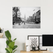 Tremont Street Mall Poster (Thuiskantoor)