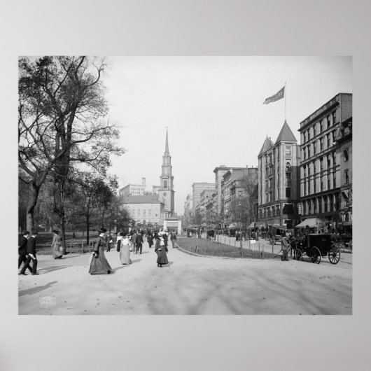 Tremont Street Mall Poster (Voorkant)