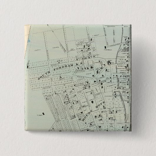 Tremont, W Boerderijen Vierkante Button 5,1 Cm (Voorkant)