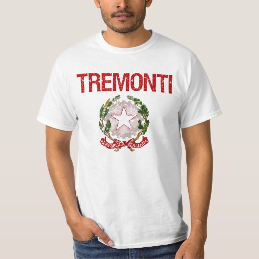 Tremonti Italiaanse achternaam T-shirt (Voorkant)