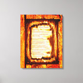 Tremor in zijn handen canvas afdruk (Voorkant)