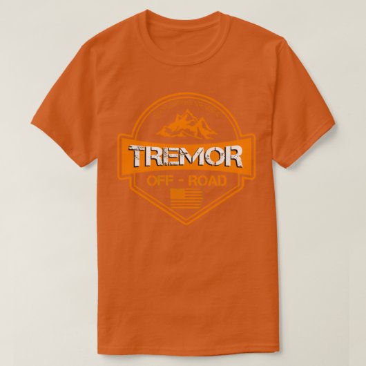 Tremor Off Road Grey T-shirt (Design voorkant)