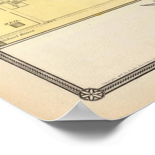 Trempealeau County, Wisconsin Poster (Hoek)