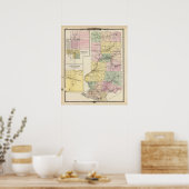 Trempealeau County, Wisconsin Poster (Keuken)