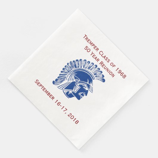 Tremper Afstuderen en/of reüniefeest Servet (Hoek)