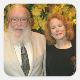 Tremper Golden Strings Kenosha Wisconsin Vierkante Sticker