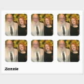 Tremper Golden Strings Kenosha Wisconsin Vierkante Sticker (Vel)