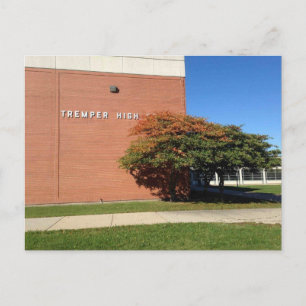 TREMPER HOGE SCHOOL BRIEFKAART