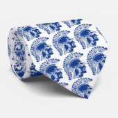 Tremper Trojan Blue Stropdas (Opgerold)