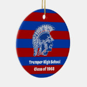 Tremper Trojan Kenosha Wisconsin Keramisch Ornament (Rechts)