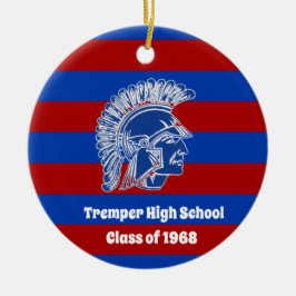 Tremper Trojan Kenosha Wisconsin Keramisch Ornament