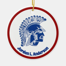 Tremper Trojan Kenosha Wisconsin Keramisch Ornament