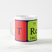 Trena periodieke lijstnaam mok (Voorkant links)