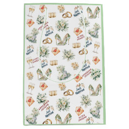 Trenby Bruids Accessoires voor bruiloft Medium Cadeauzakje