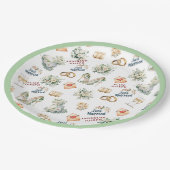 Trenby Bruids Accessoires voor bruiloft Papieren Bordje (Gekanteld)