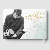 Trenby Bruids Sluier Groen Huwelijk Gastenboek (Achterkant)