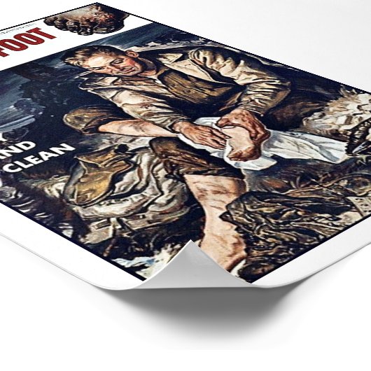 Trench Foot Poster (Hoek)