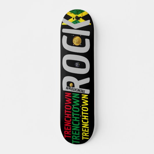 TRENCHTOWN ROCK JMT 7 3/4" Skateboarddek Persoonlijk Skateboard (Voorkant)