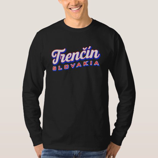 Trencín Slowakije T-shirt (Voorkant)