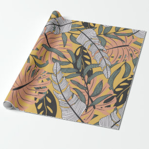 Trend abstract naadloos patroon met kleurrijk t cadeaupapier