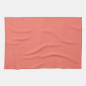 Trend Color - Coral Sunset keukenhanddoek (Horizontaal)