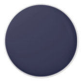 Trend Color - Donkerblauwe keramische knop (Voorkant)