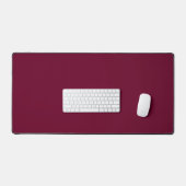 Trend Color Donkere Bourgondische bureaumat (Keyboard & Muis)