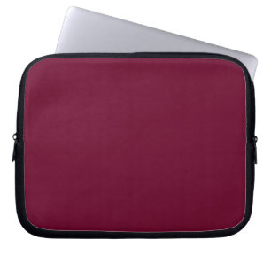 Trend Color - donkere Bourgondische laptophoes Laptop Sleeve