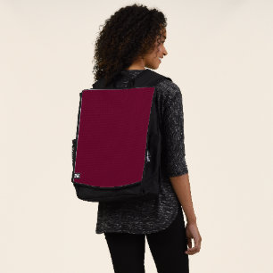 Trend Color Donkere Bourgondische rugzak Rugtassen