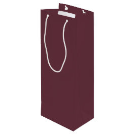 Trend Color - Donkerrode wijn - Wijn geschenkzak Cadeautas