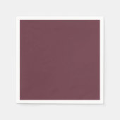 Trend Color - Donkerrode wijnpapieren servetten (Voorkant)