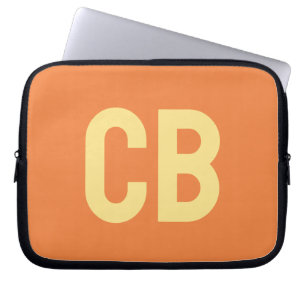 Trend Color Fresh Tangerine-laptophoes Laptop Sleeve