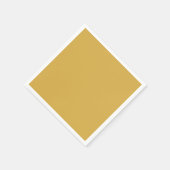 Trend Color - Gouden Gele Papieren servetten (Hoek)