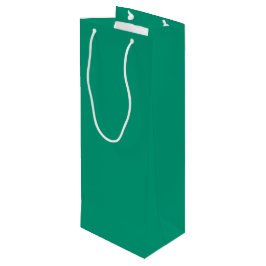 Trend Color - Jade Groene Wijn Gift Bag Cadeautas