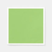 Trend Color - Kiwi Groenboek Servetten (Voorkant)