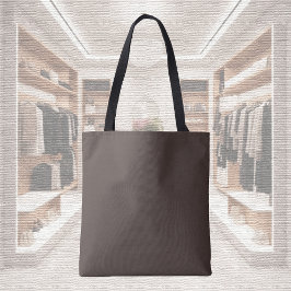 Trend Color - Koffiebruine Canvas tas