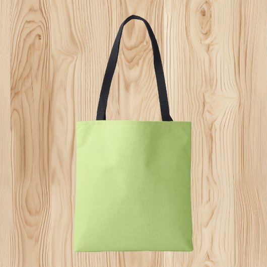 Trend Color - Lente Groene Canvas tas