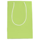 Trend Color - Lente Groene Medium Gift Bag Medium Cadeauzakje (Voorkant)